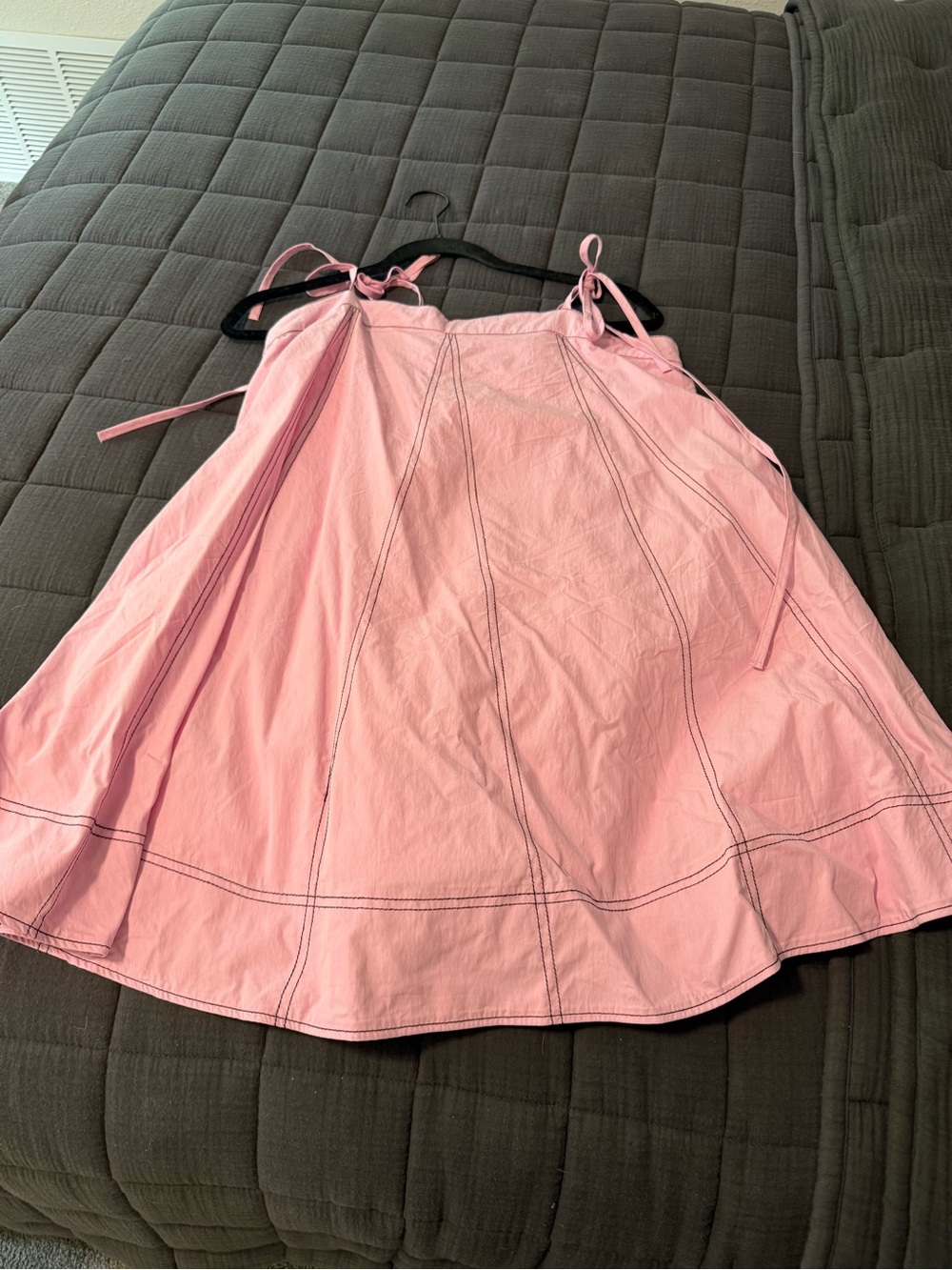 These Three Ellis Contrast Stitch Mini Dress